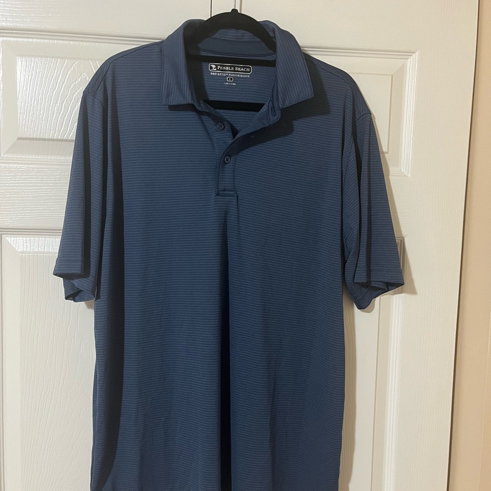 Pebble Beach Men's Navy Polo Shirt